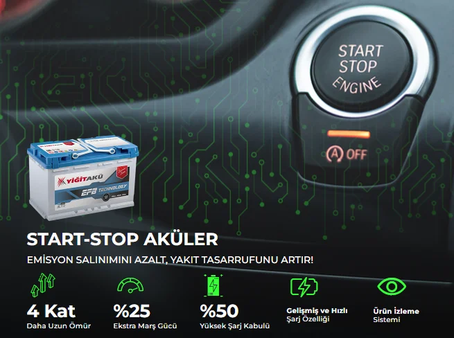 EFB START STOP TİP AKÜ